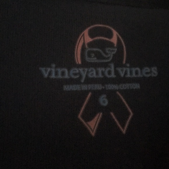 VINEYARD VINES BREAST AWEARNESS T SHIRT - Picture 5 of 6